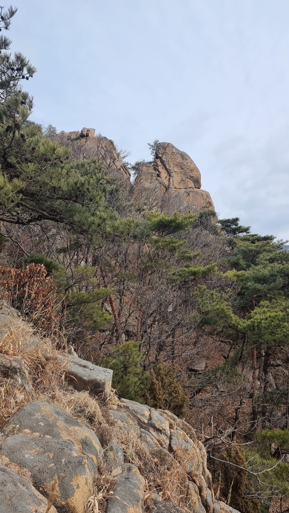 삼성산 등산, 전망대 릿지 (1~7p) & 거북이 릿지(5p)