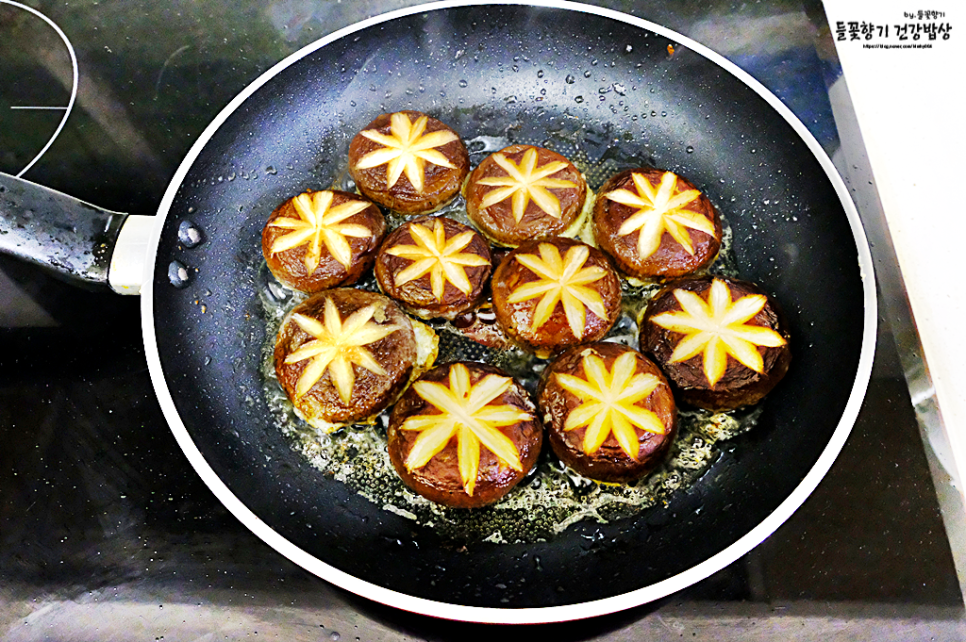 표고버섯전 만드는 법 표고버섯 계란전 레시피 설날음식