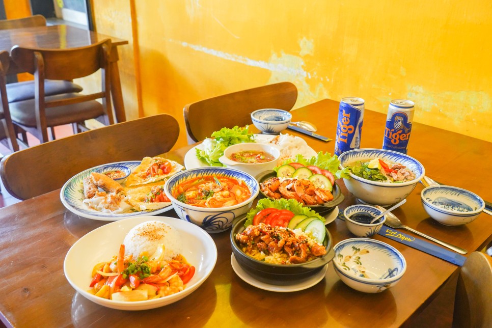 베트남 호이안 여행 베트남 음식 종류 맛있는 호이안 레스토랑 비엣응온