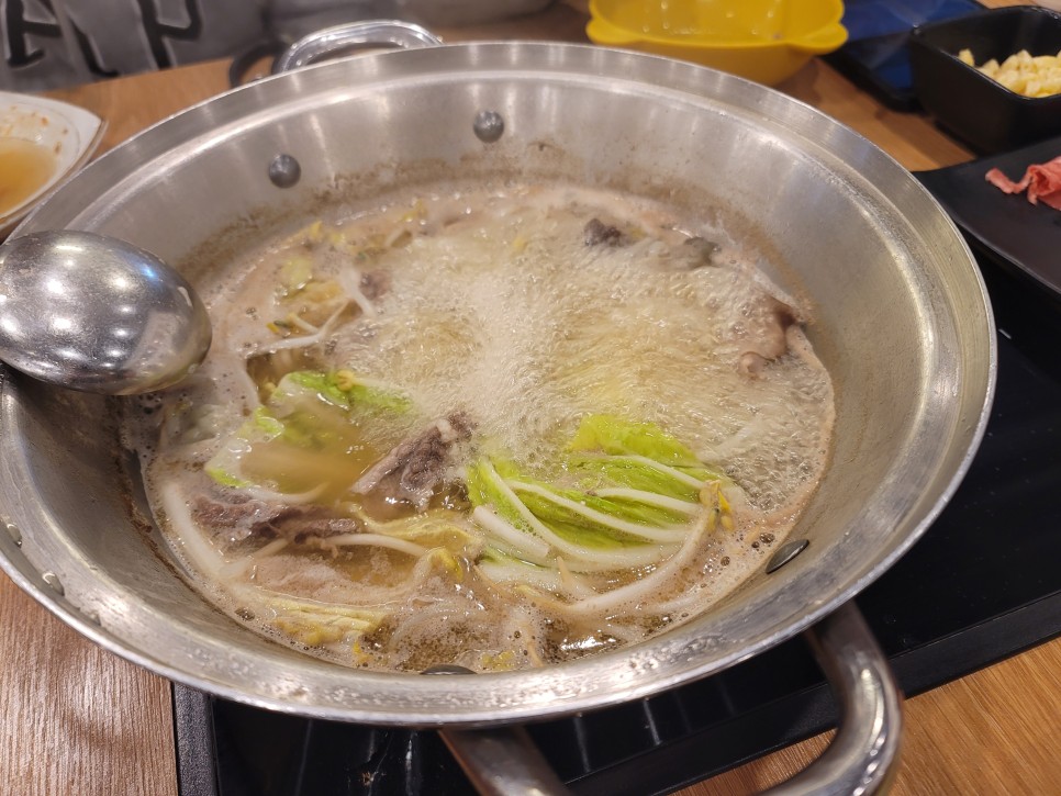 청라 맛집 <채움 편백찜 샤브샤브>