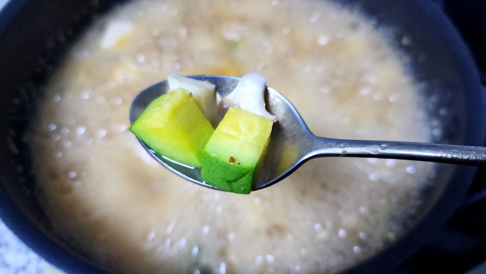 초간단 된장찌개 레시피 재료 간편 아침식사 메뉴 고깃집 된장찌개 끓이는법