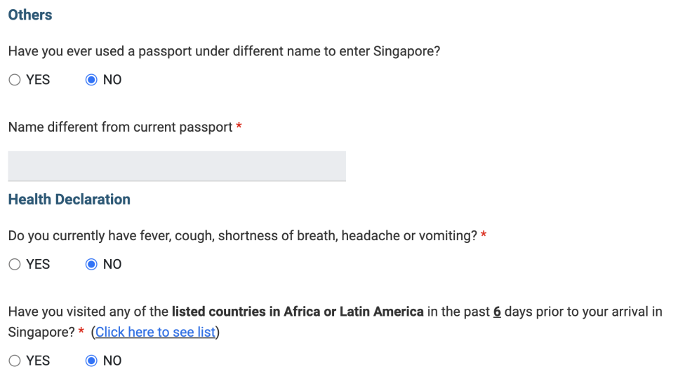 싱가포르 자유여행 : 싱가포르 입국 SG카드 작성법 유심 환전 방법
