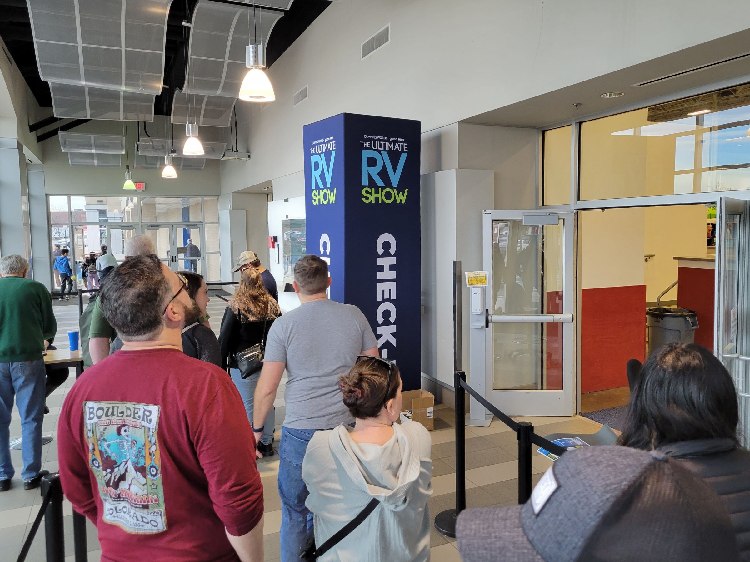 우리 동네의 덜레스 엑스포 센터(Dulles Expo Center)에서 열린 '캠핑카' 박람회인 RV쇼 잠깐 구경하기