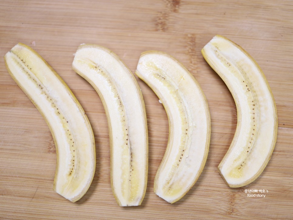 바나나브륄레 아이들간식 추천 레시피 요리용토치 바나나구이 굽기