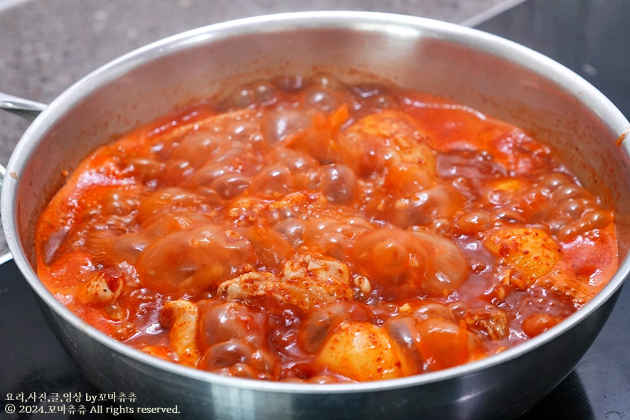 국물 닭볶음탕 레시피 닭도리탕 양념 만드는법 칼칼한 닭요리 레시피