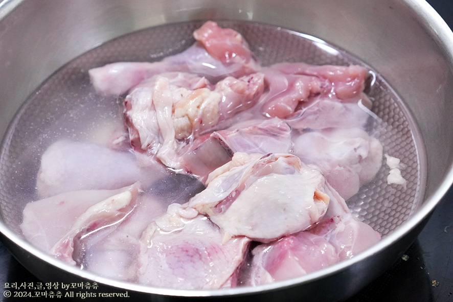 국물 닭볶음탕 레시피 닭도리탕 양념 만드는법 칼칼한 닭요리 레시피