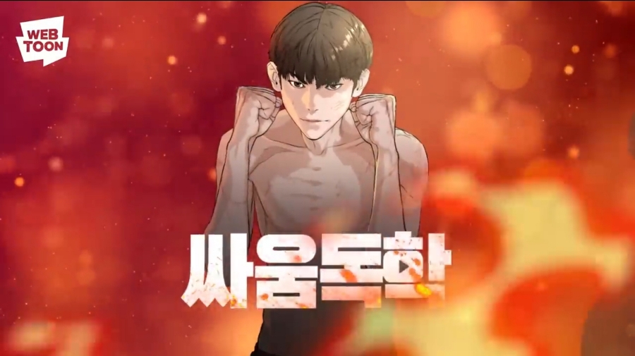 웹툰 싸움독학 애니화 확정 애니