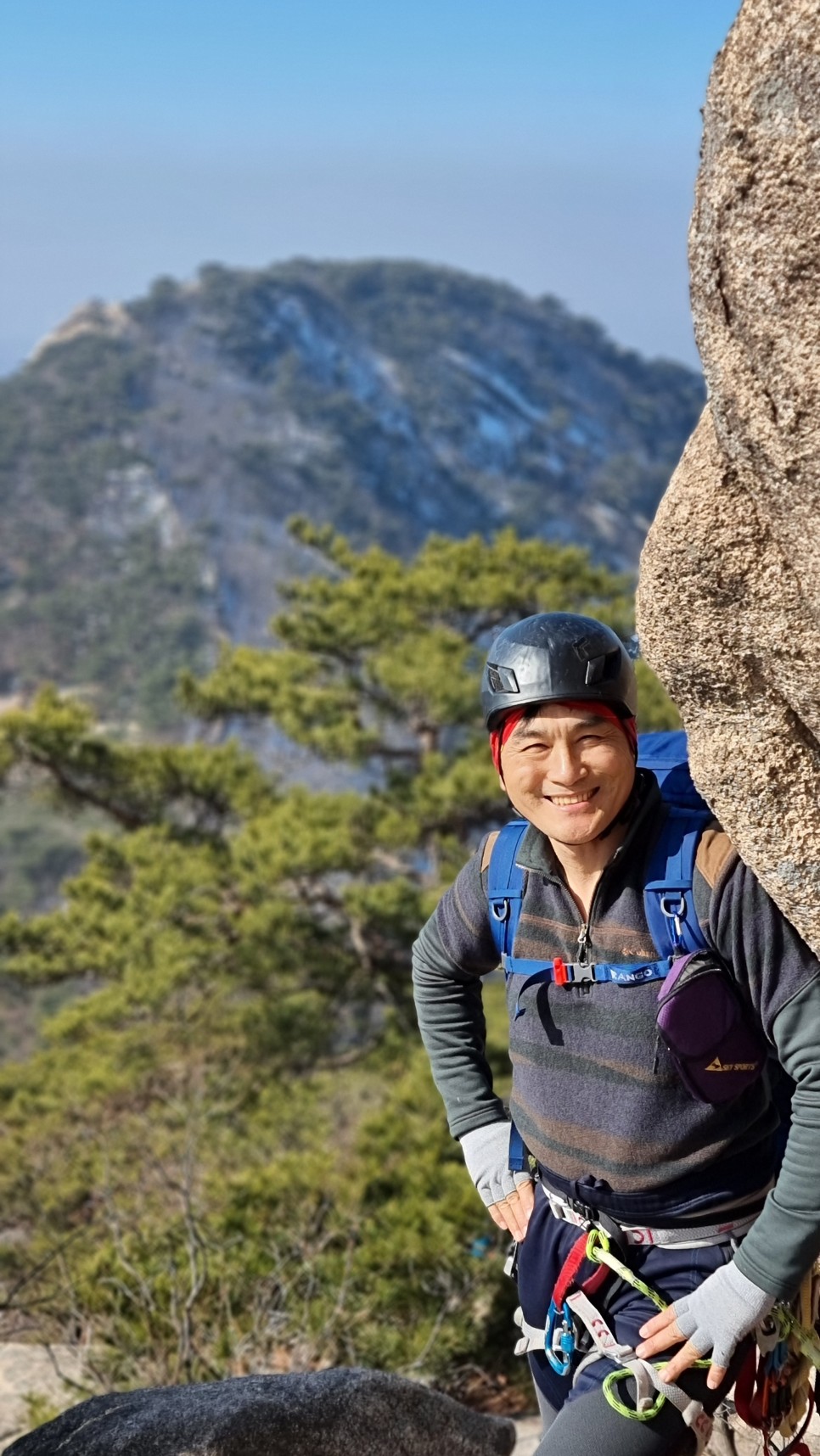 북한산 등산, 염초봉 설인암장 (2024년 장비릿지 교육 예비소집)