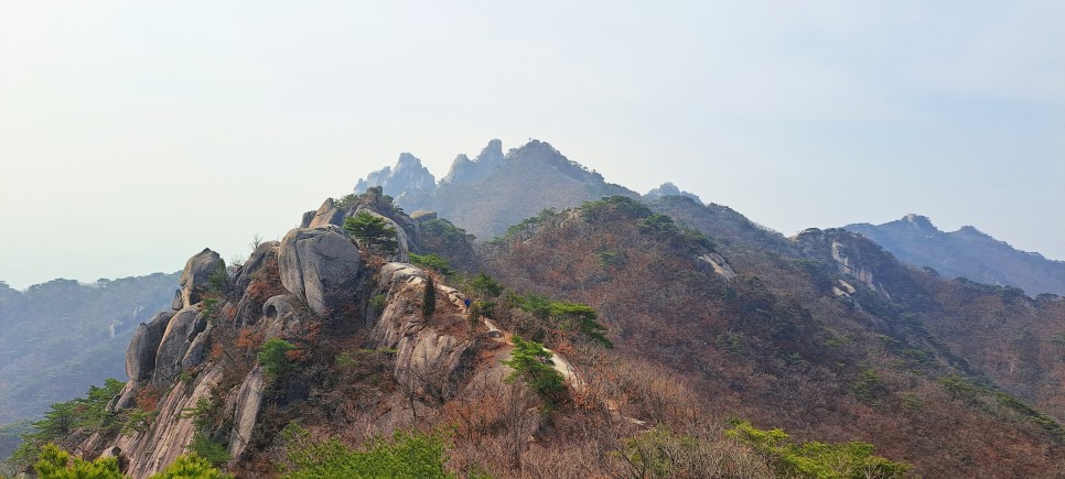 [북한산국립공원] 아쉬움만 가득 남았던 도봉산 포대능선 설경
