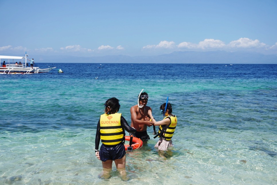필리핀 세부 여행❤️ 오슬롭 투어: 고래상어, 정어리떼, 모알보알 거북이, 투말록 폭포! 가격, 예약