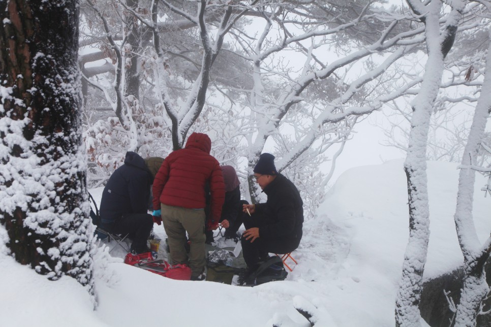 [북한산국립공원] 아쉬움만 가득 남았던 도봉산 포대능선 설경