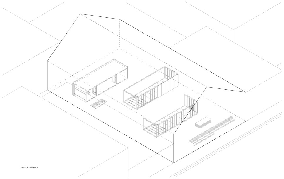 전후 대칭 구조로 지은 모듈러 하우스, Trica House by iHouse estudio