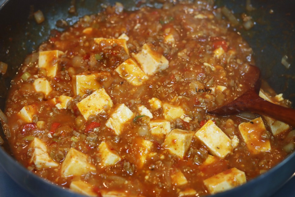 두반장 마파두부 레시피 마파두부덮밥 소스 만들기 마파두부밥 만드는법