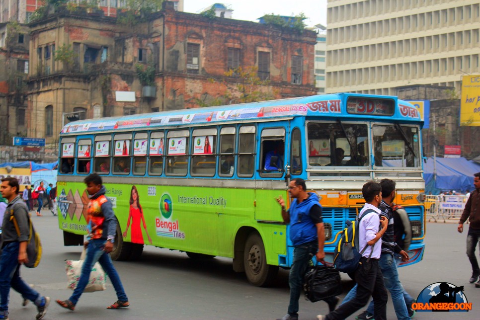 (인도 콜카타 / 에스플러네이드 #1) 콜카타를 대표하는 변화가. 교통체증을 뚫고 즐겨본 콜카타 시내 여행 <메트로폴리탄 빌딩>