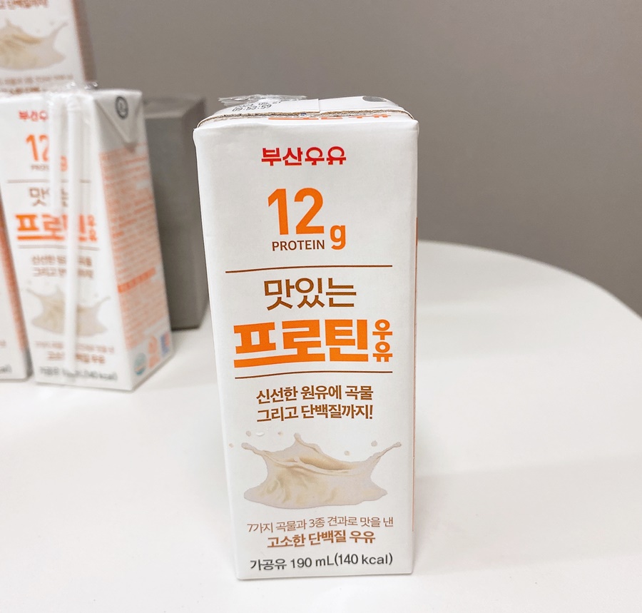 프로틴우유 단백질 보충제 부산우유 추천 온가족 헬스 근육 만들기