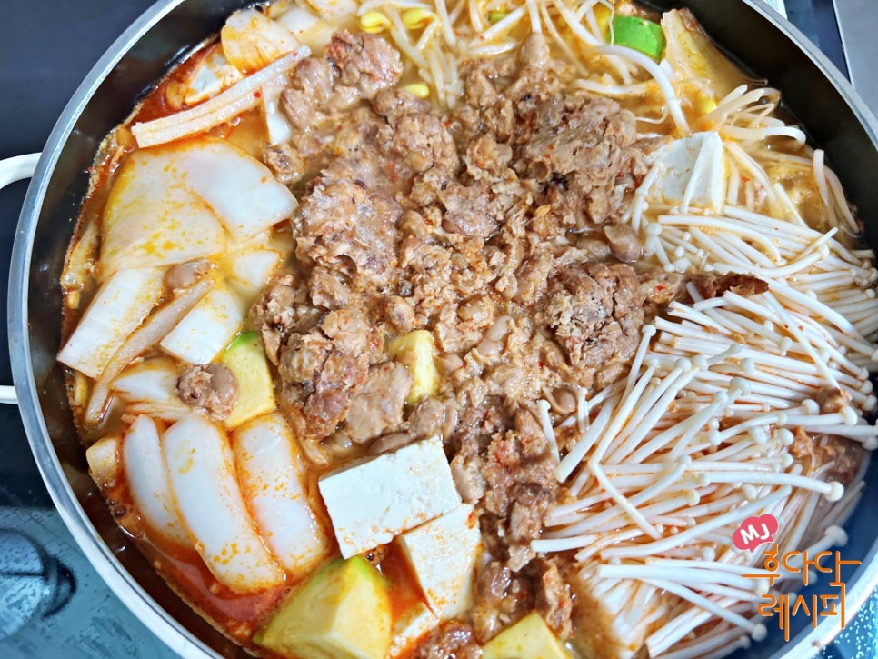 김치 청국장 맛있게 끓이는법 돼지고기 청국장찌개 만드는법 재료