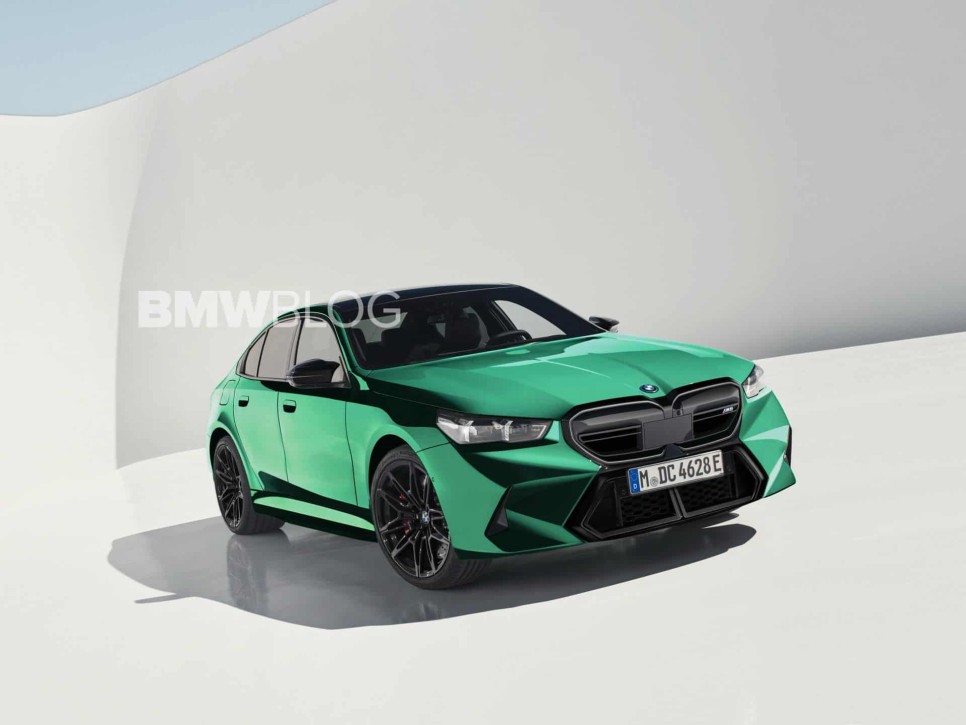 2025 BMW 신형 G90 M5 출력은 718마력, 무게 2.4톤으로 추정