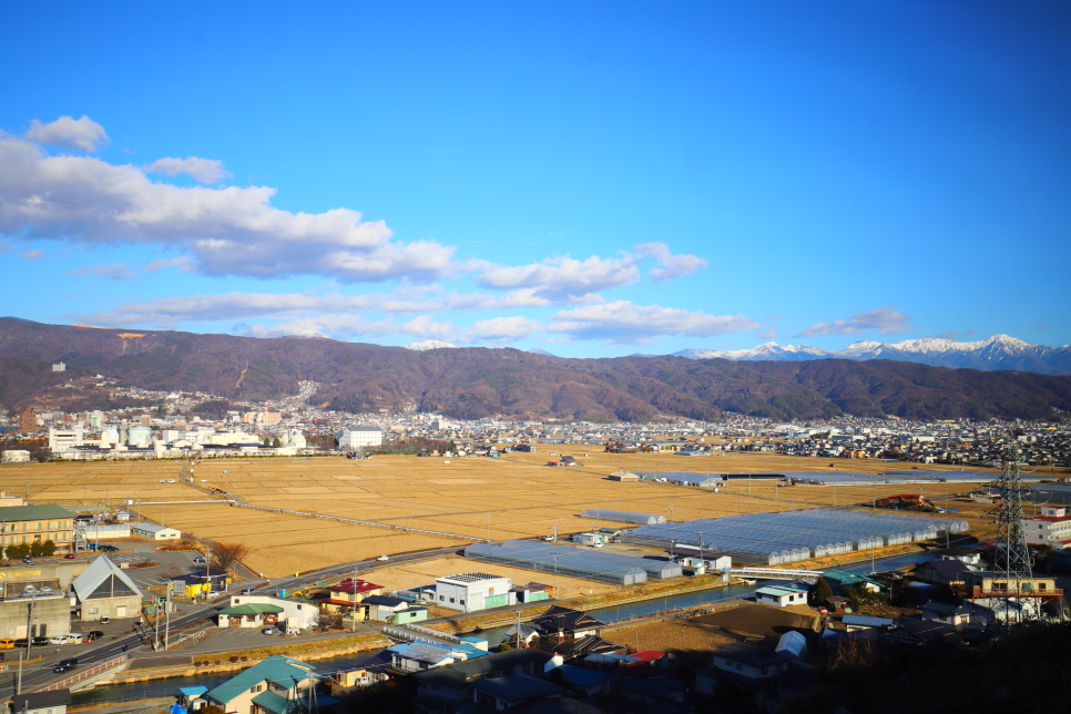 일본 여행 추천 너의이름은 배경지 실제장소 마을 스와호수 전망대 가는법