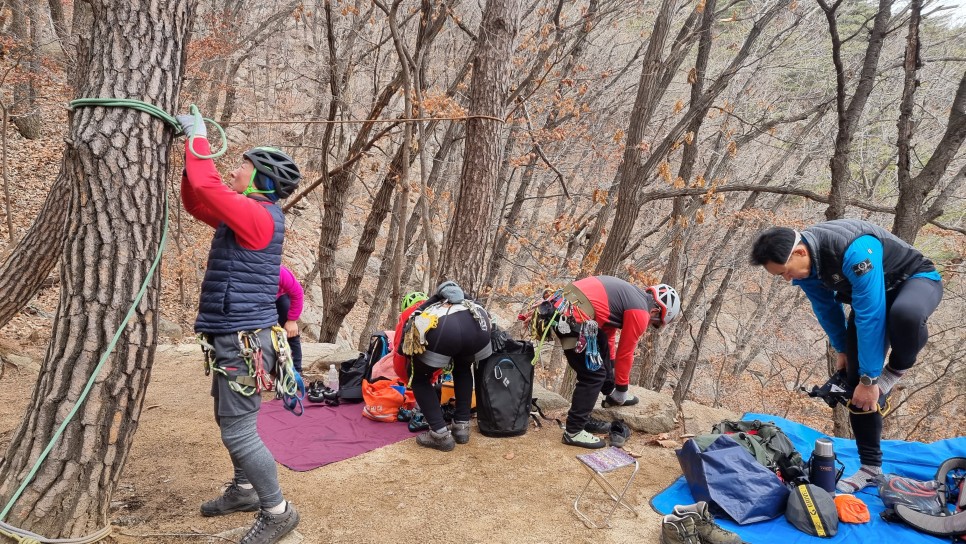 관악산 등산, 슬랩 & 페이스 천국 바우사랑암장 등반 실습