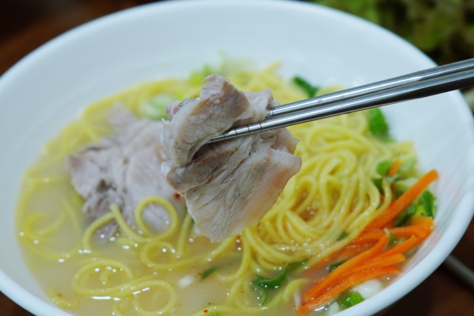 성산 유채꽃밭 감상 후 고기국수 맛집 꽃가람 후기