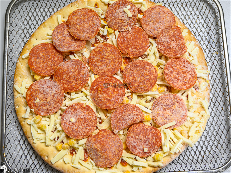 냉동 피자 에어프라이어 이마트 페퍼로니피자 칼로리