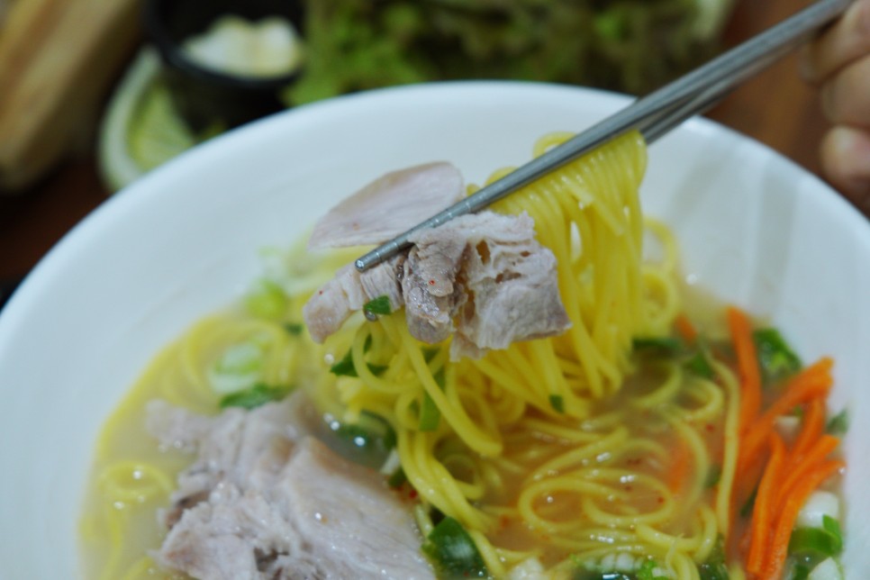 성산 유채꽃밭 감상 후 고기국수 맛집 꽃가람 후기