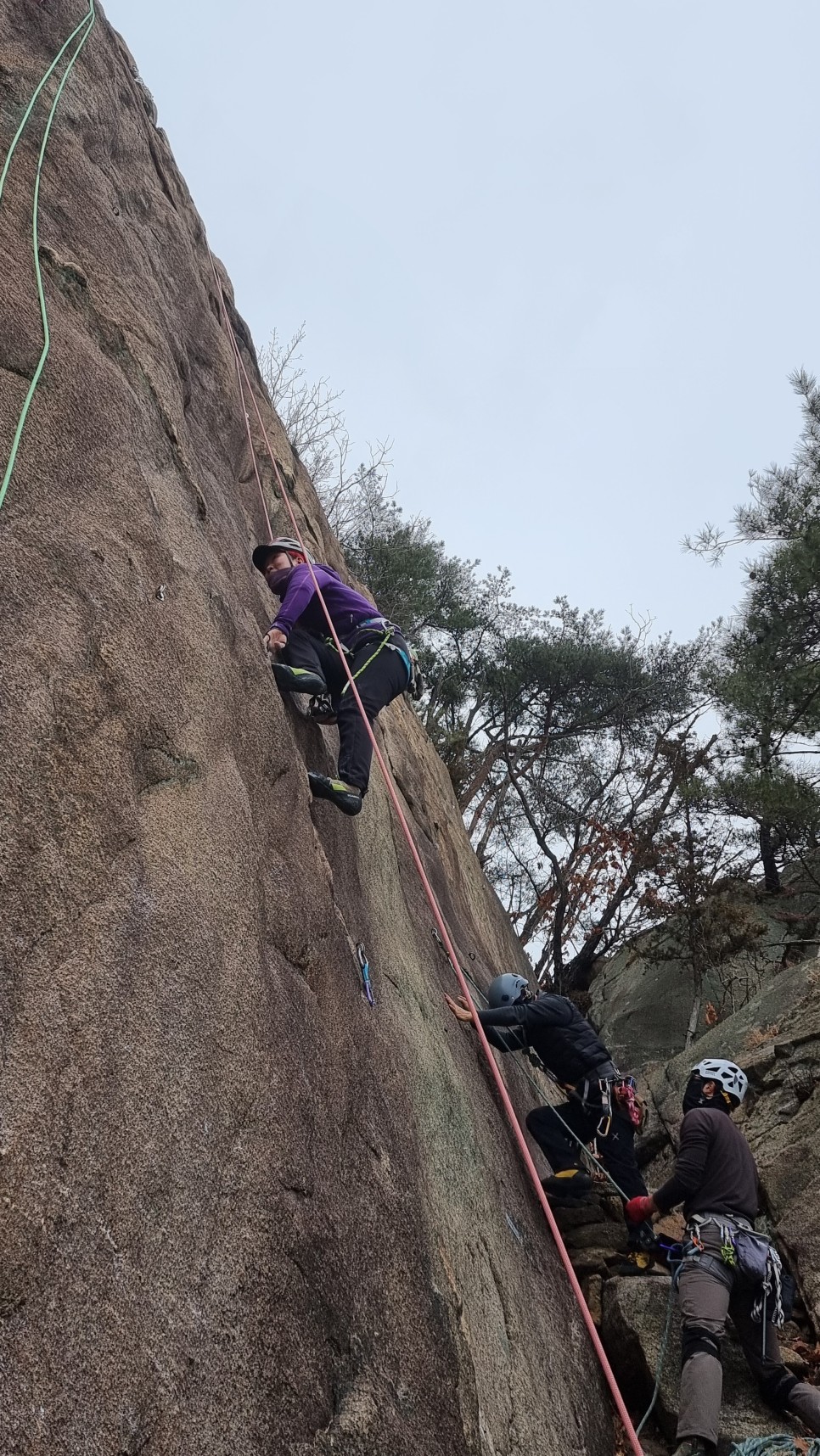 관악산 등산, 슬랩 & 페이스 천국 바우사랑암장 등반 실습