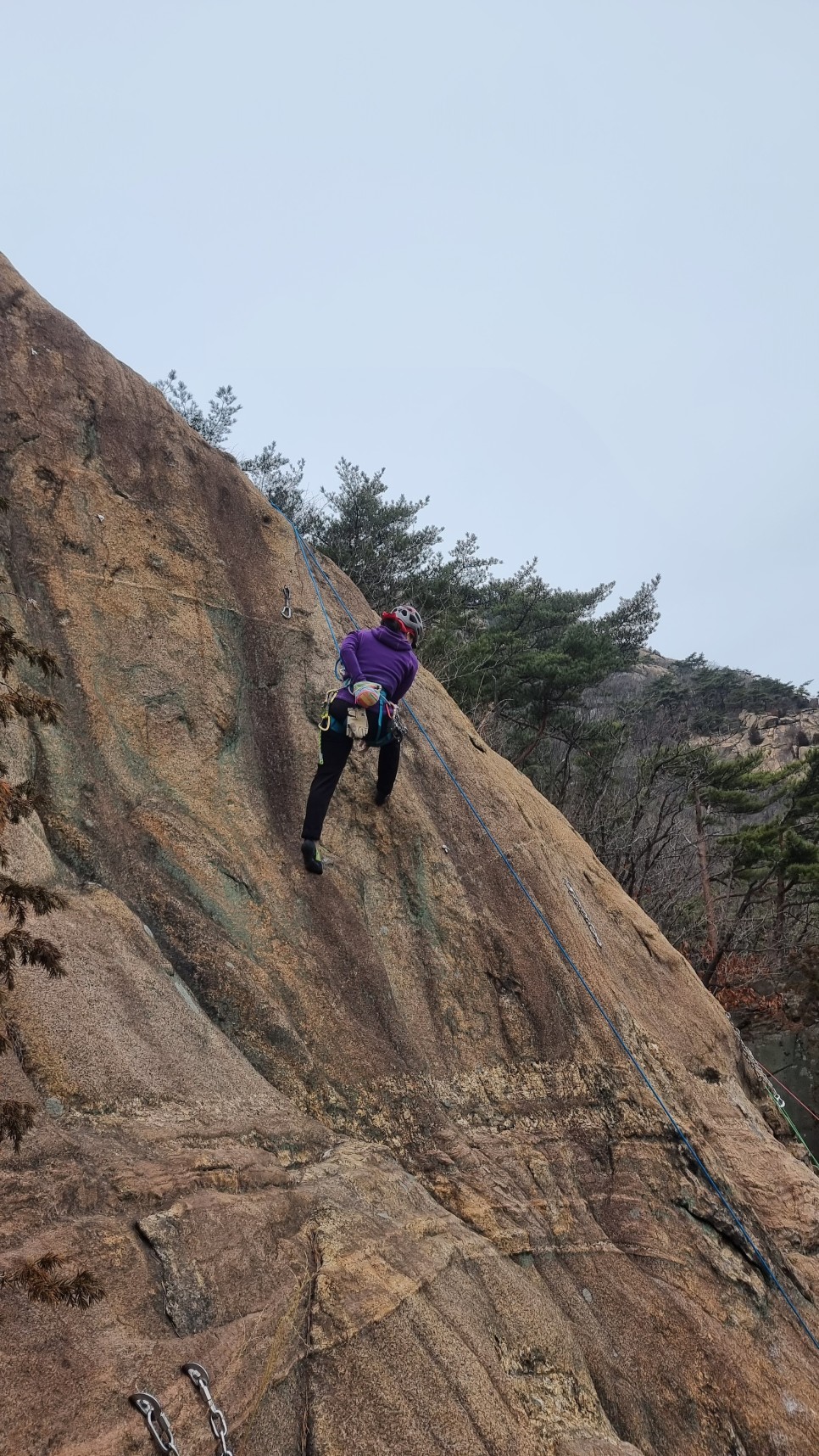 관악산 등산, 슬랩 & 페이스 천국 바우사랑암장 등반 실습