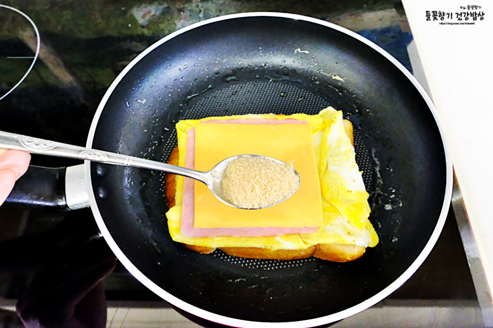 백종원 햄치즈 토스트 만들기 계란토스트 레시피 아이들 간식