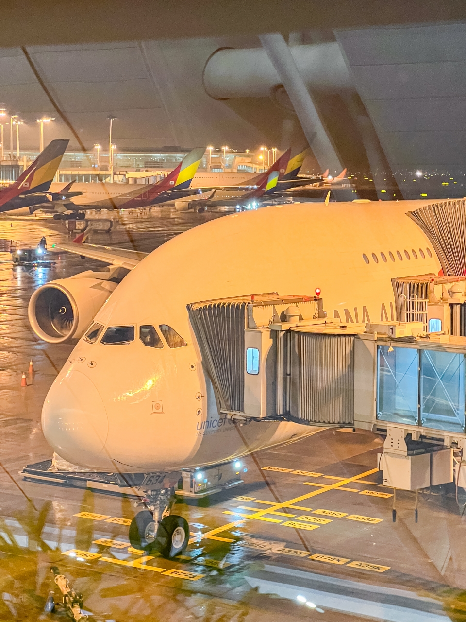 호주 시드니 여행 시작 : OZ601 아시아나항공 A380-800 비즈니스