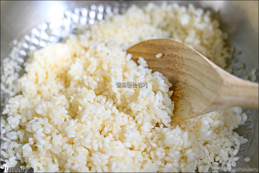 쌀로 흰죽 끓이는법 대장내시경 흰쌀죽 장염죽 만들기