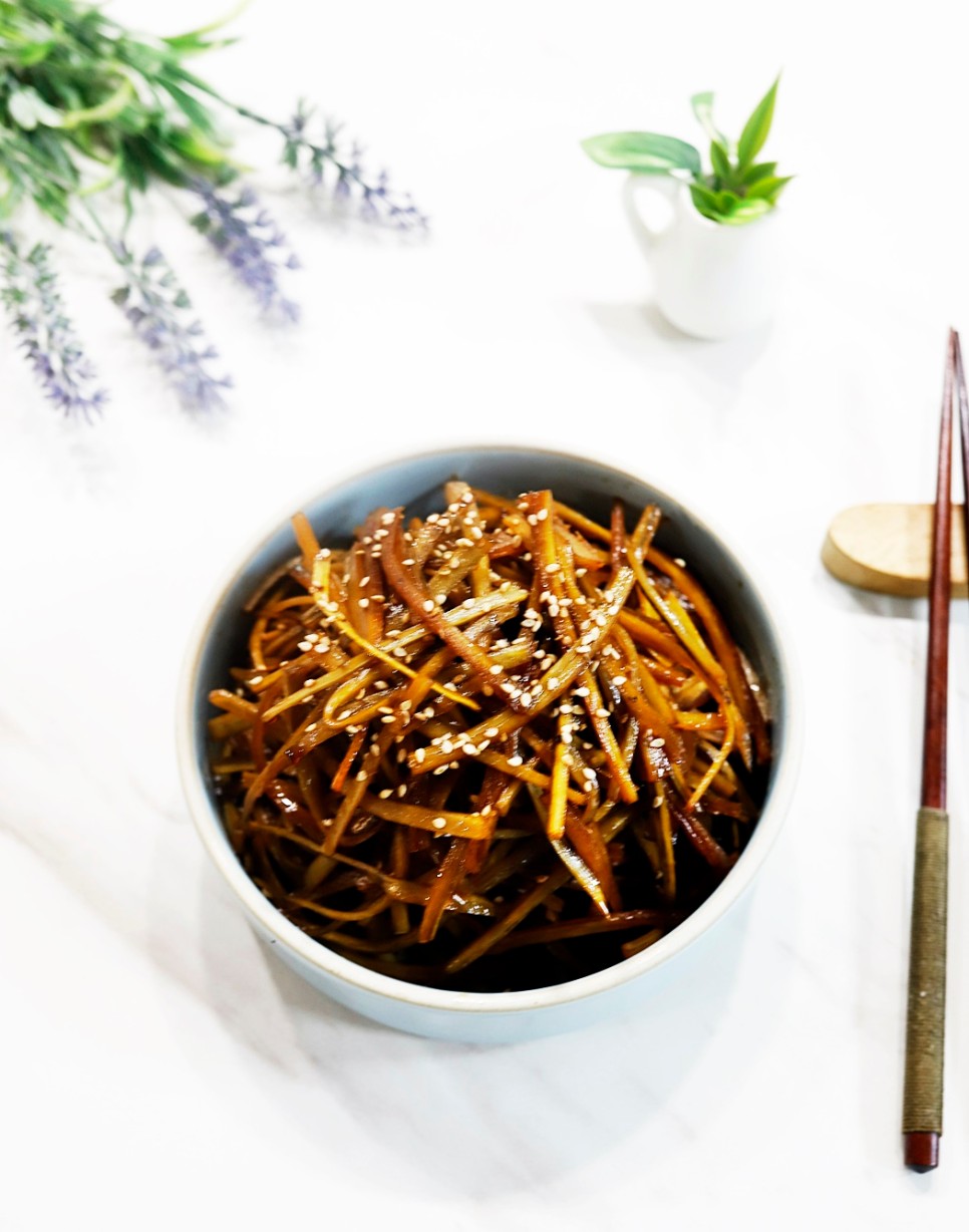 우엉조림 만드는 법 우엉간장조림 레시피 김밥 재료