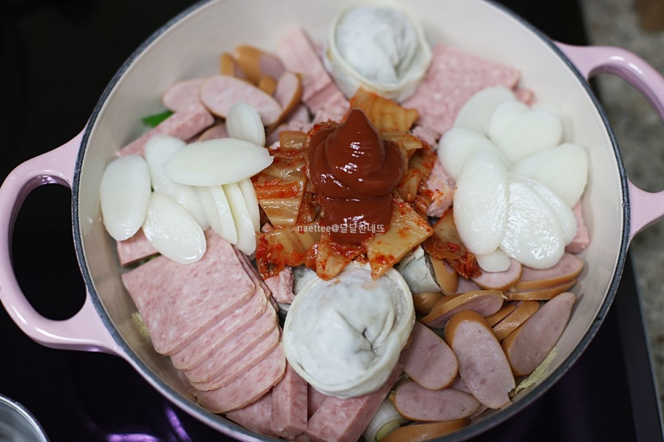 백종원 부대찌개 레시피 사골 육수 부대찌개 양념장 만드는 법