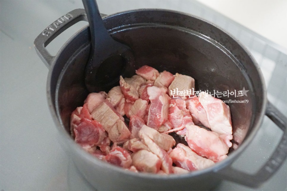 두부 김치찌개 맛있게 끓이는법 류수영 돼지고기 김치찌개 레시피