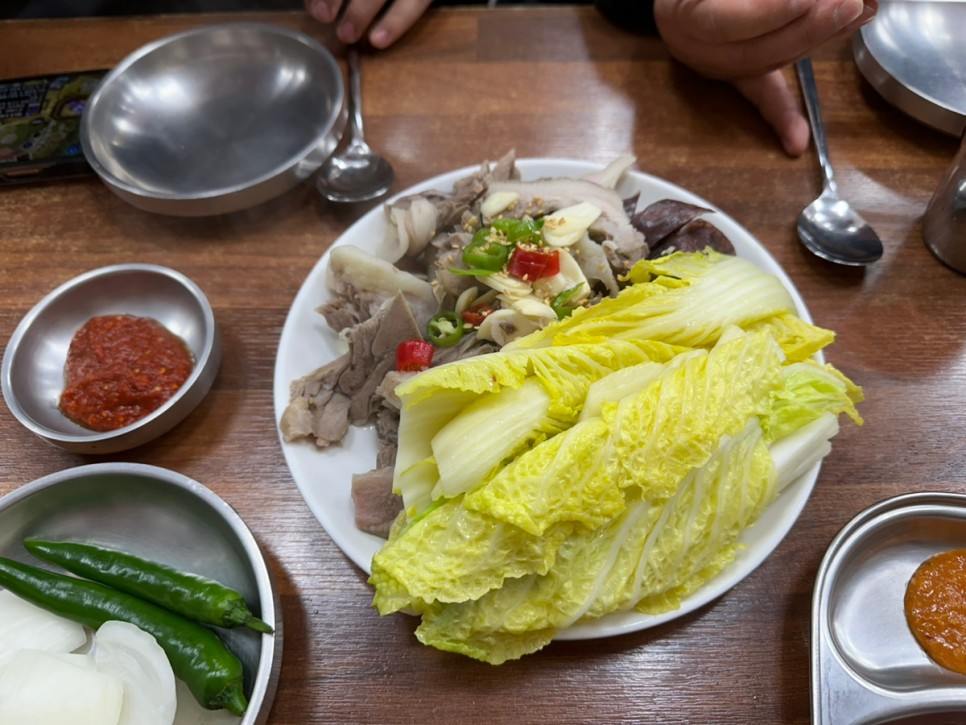 순천 웃장 국밥골목 제일국밥 2호점 #내돈내산