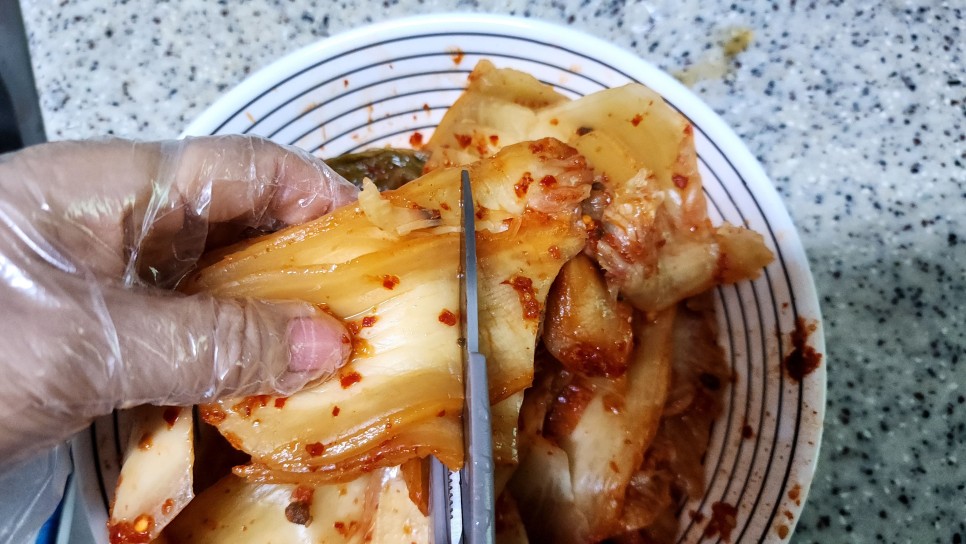 류수영 김치찌개 끓이는법  돼지고기 김치찌개 편스토랑 레시피 앞다리살 요리