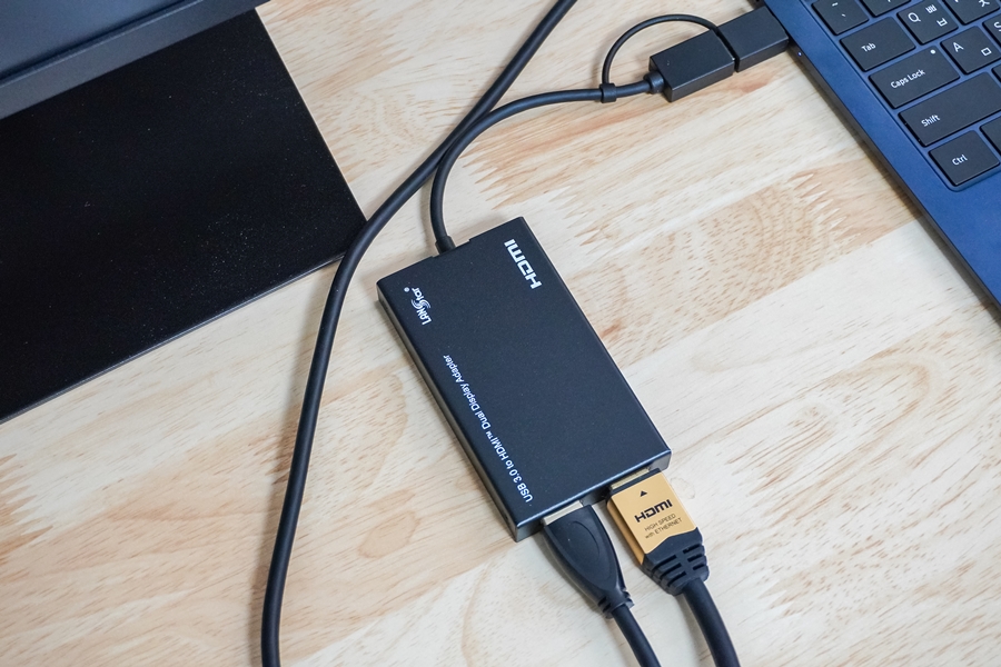 노트북 듀얼 모니터 연결 및 설정 방법 USB HDMI 컨버터 모니터두개