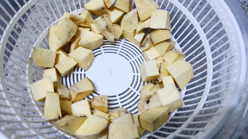 간단한 간식 에어프라이어 고구마맛탕 레시피 고구마빠스 만들기 고구마요리