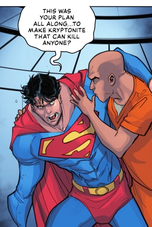 누구도 슈퍼맨을 화나게 하면 안 돼.