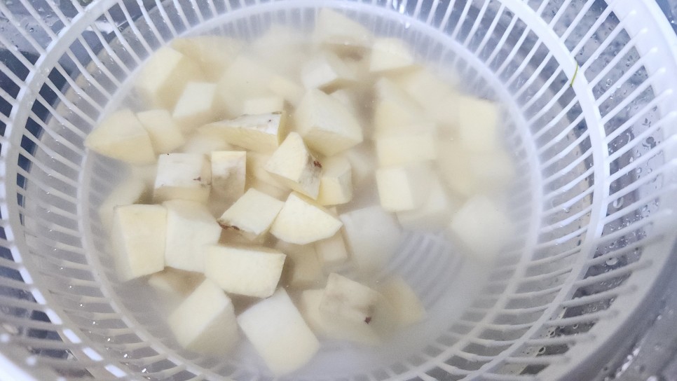 간단한 간식 에어프라이어 고구마맛탕 레시피 고구마빠스 만들기 고구마요리