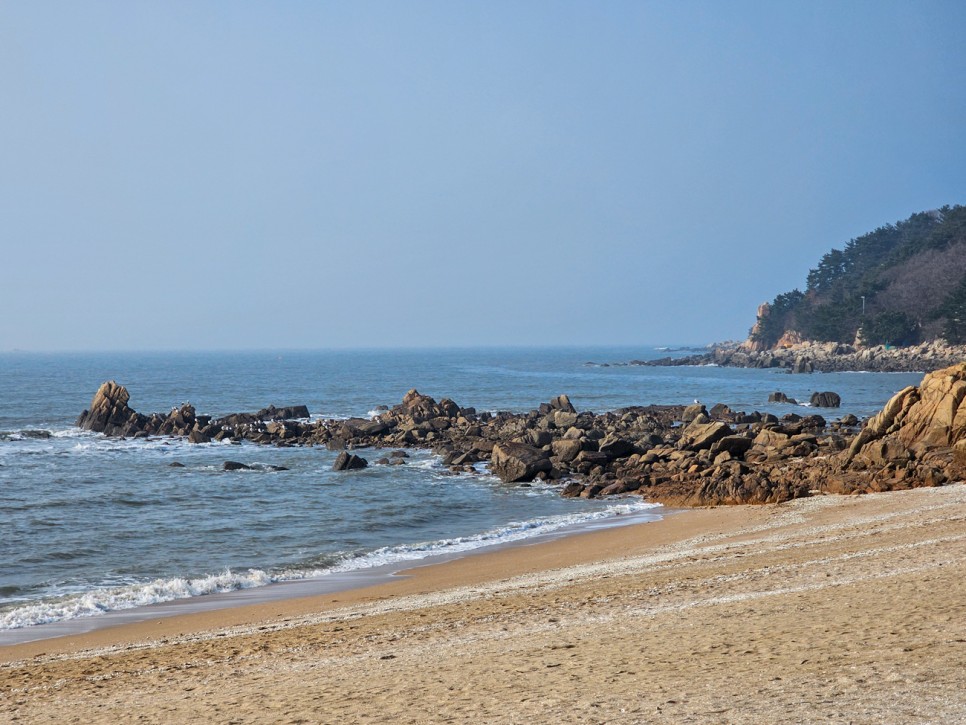 인천 영종도 여행 을왕리 가볼만한곳 선녀바위 왕산 해수욕장 카라반 글램핑 캠핑장 정보