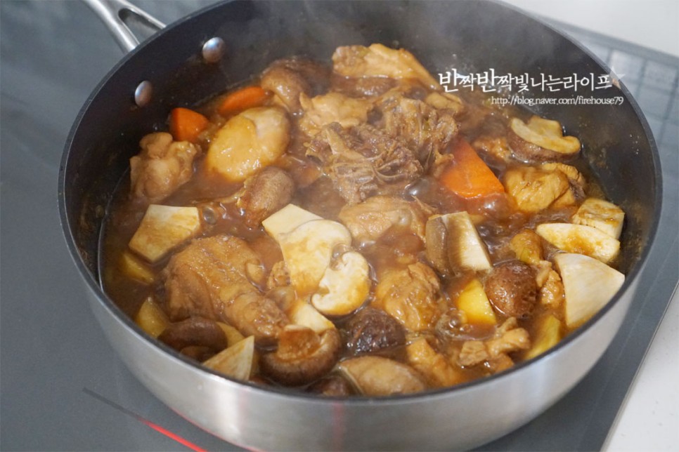 백종원 찜닭 레시피 간장 찜닭 소스 양념 간장 닭볶음탕 레시피