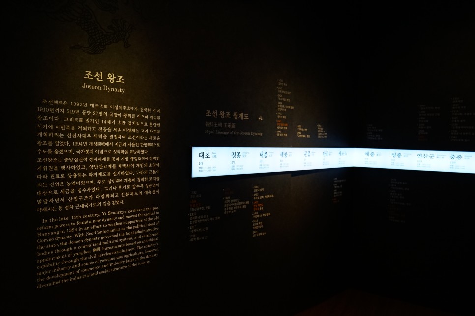 경복궁역 국립고궁박물관 조선시대 왕조의 정보를 알 수 있는 박물관!