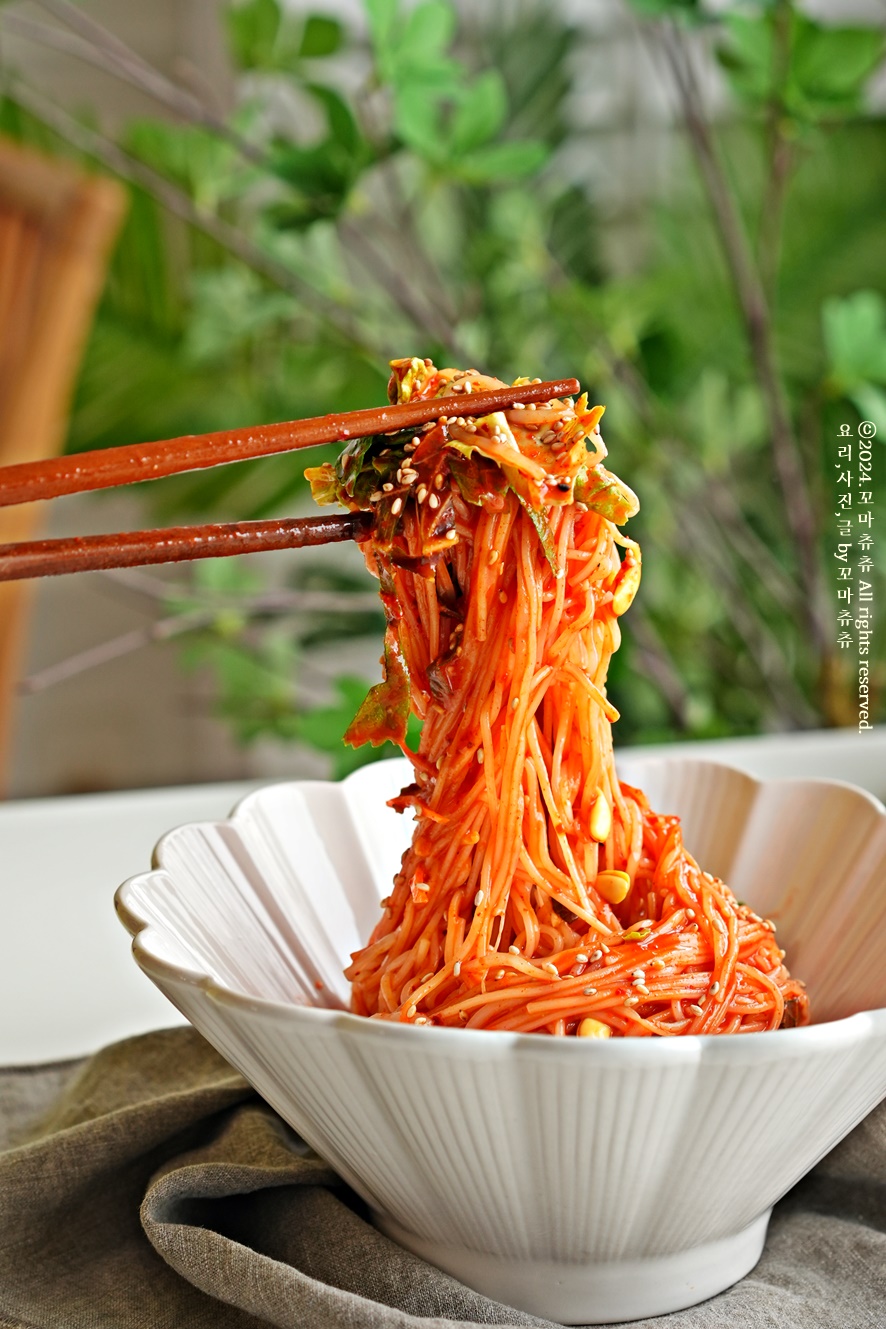 비빔국수 양념장 만들기 맛보장 비빔국수 레시피 양념 만드는법