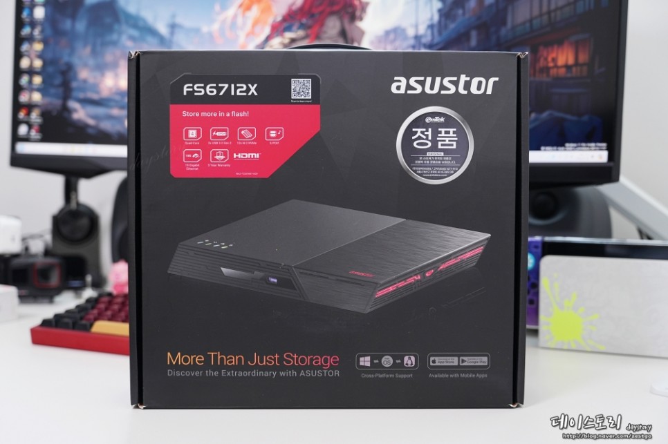 초고속 NAS 서버 구축을 위한 ASUSTOR FS6712X, SSD 슬롯이 무려 12개!