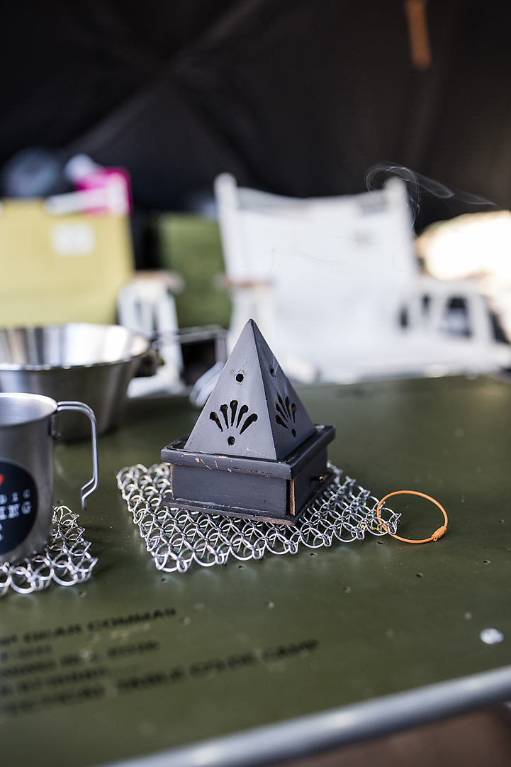 와이어 팟 스탠드 캠핑 컵 코펠 냄비 받침대 감성 캠핑용품