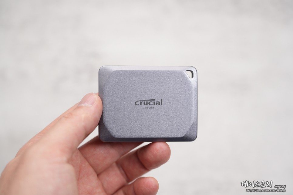 영상편집 외장하드 1테라 추천, 마이크론 Crucial X9 Pro 외장SSD 1TB 대원씨티에스