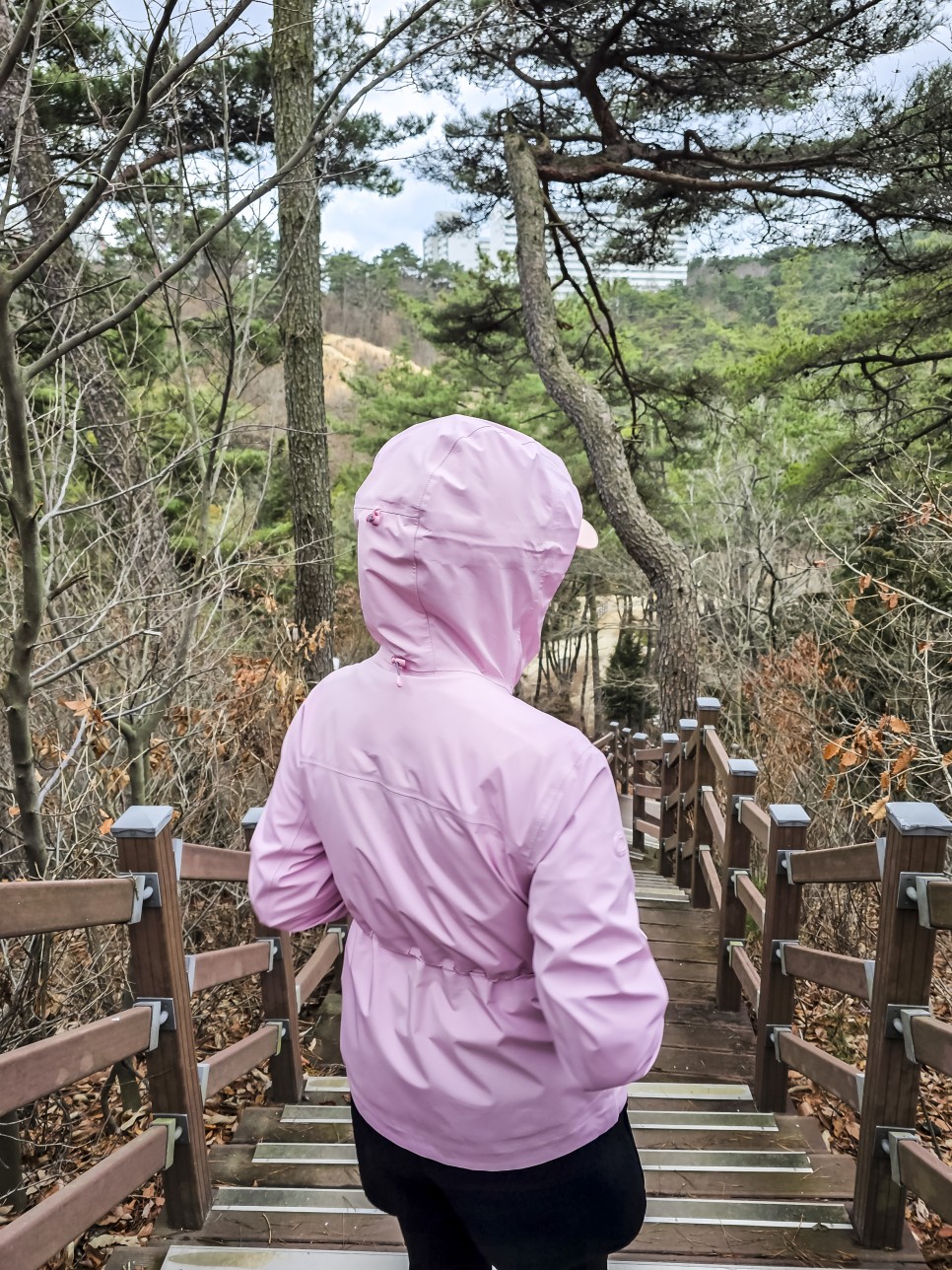 디스커버리 여성 바람막이 등산복 캠핑옷 캠핑복장 스포츠웨어