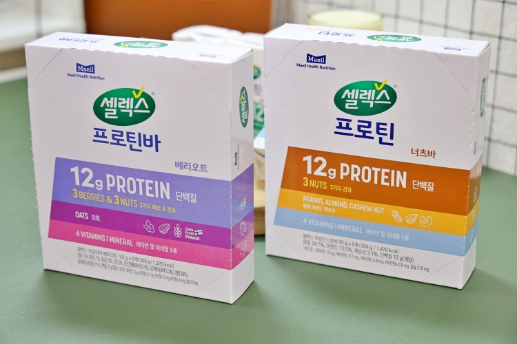 아침식사대용 단백질음료 셀렉스프로틴 프로틴바 단백질간식