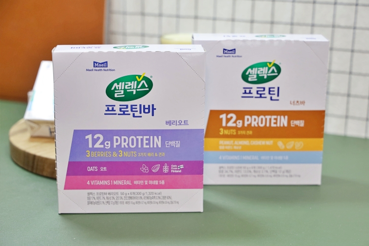 아침식사대용 단백질음료 셀렉스프로틴 프로틴바 단백질간식